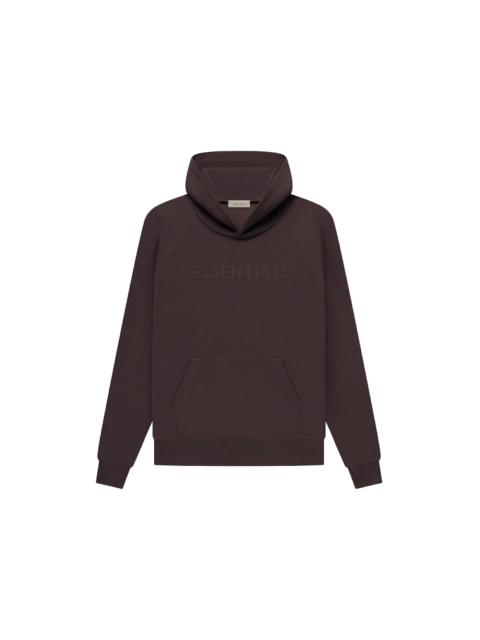 Fear of God Essentials Waffle Raglan Hoodie Plum