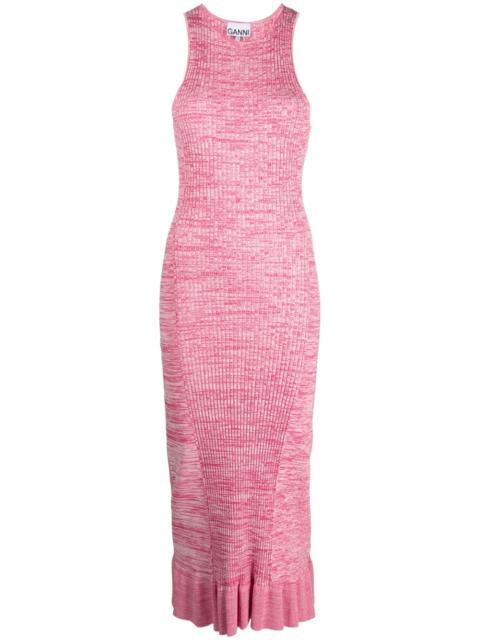 knitted midi dress