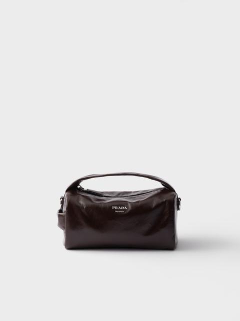 Leather shoulder bag