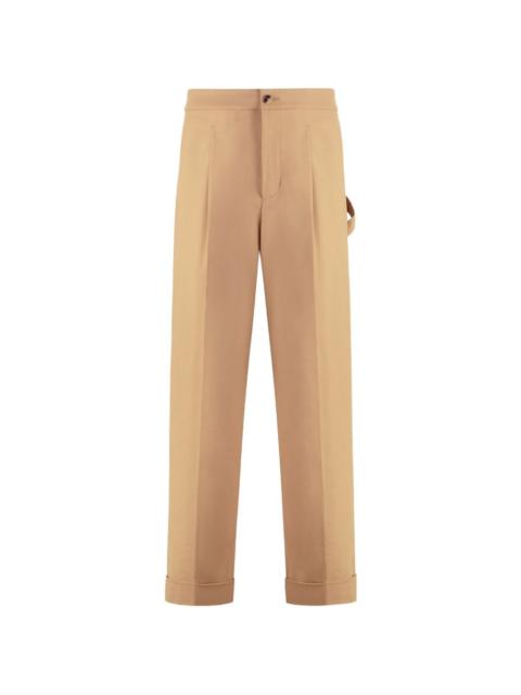 pleat trousers