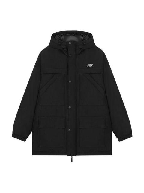 New Balance Sport Long Down Jacket 'Black' AMJ33320-BK