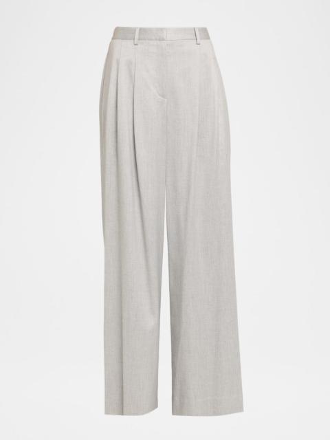 Avery Wool-Blend Trousers