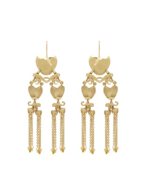 Jem Heart Monkey Drop Earrings