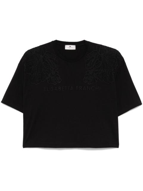 embroidered T-shirt