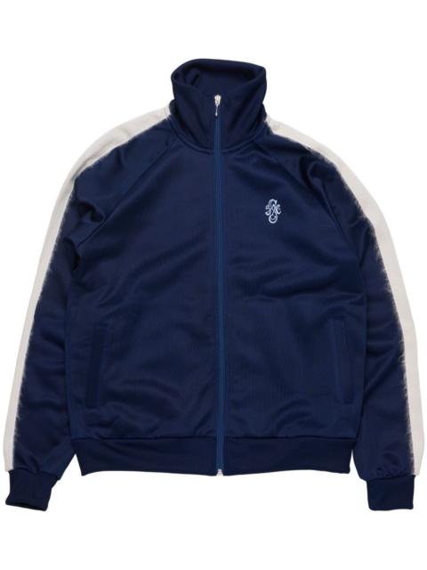 logo-embroidered track jacket
