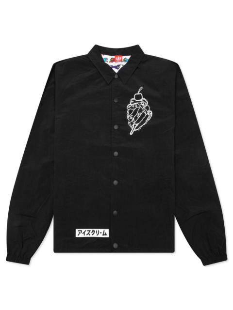 REVERSIBLE VIVID JACKET - BLACK