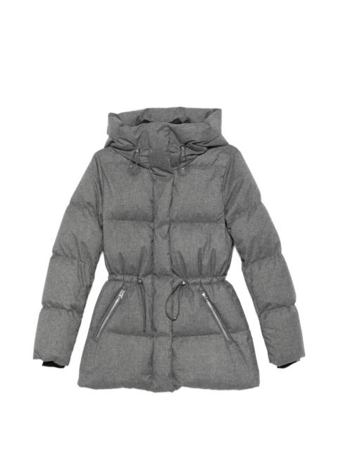Freya hooded quilted jacket