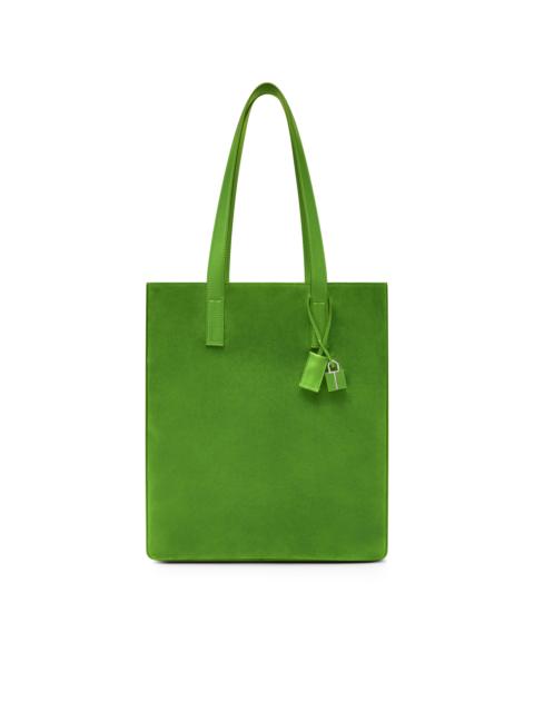 CASHMERE SUEDE NORTH SOUTH TOTE