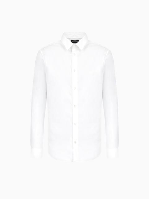 Stretch nylon-blend shirt