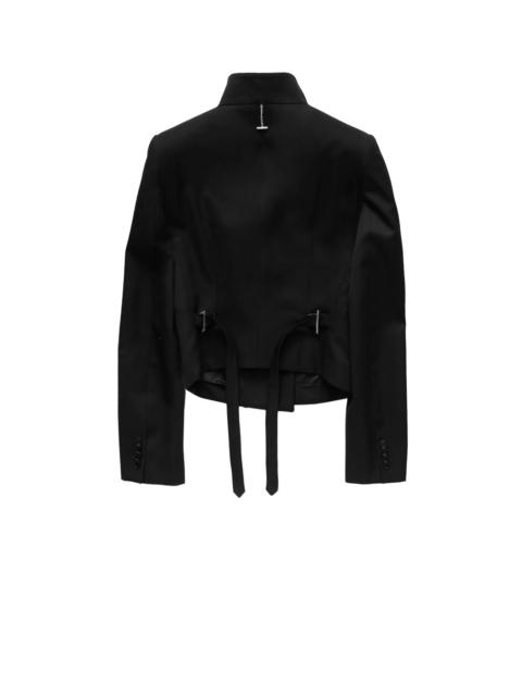 McQueen Shrunken Blazer Black