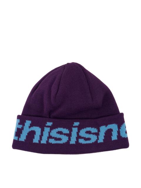HSP Logo Big Cuff Beanie