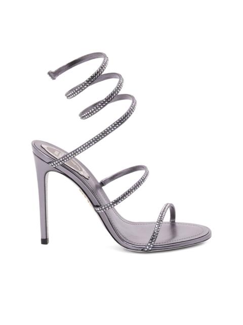 spiral-detail sandals