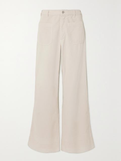 Joelle Cotton-corduroy Wide-leg Pants