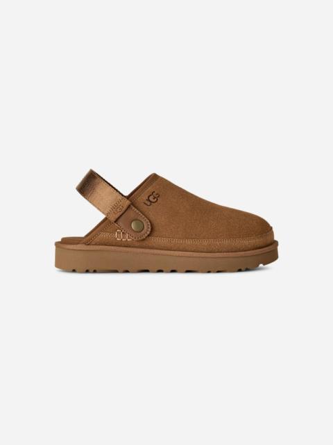 ® Men's Goldencoast Clog II Suede Shoes in Chestnut