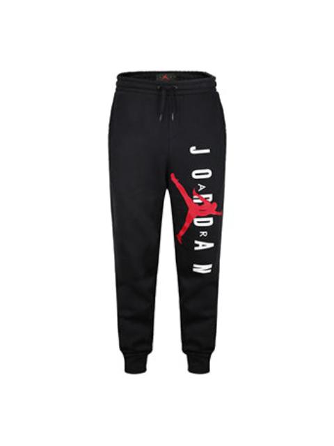 Air Jordan Sports Pants Sweatpants 'Black Red' CD5873-010