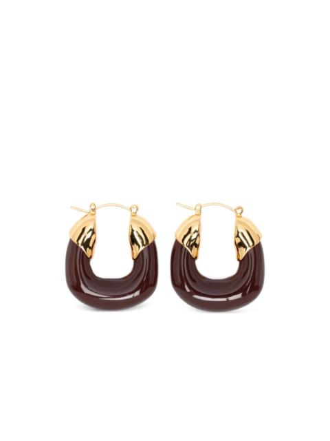 mini organic hoops earrings