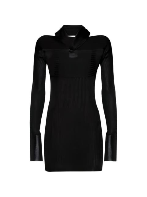 long sleeves mock neck T-shirt