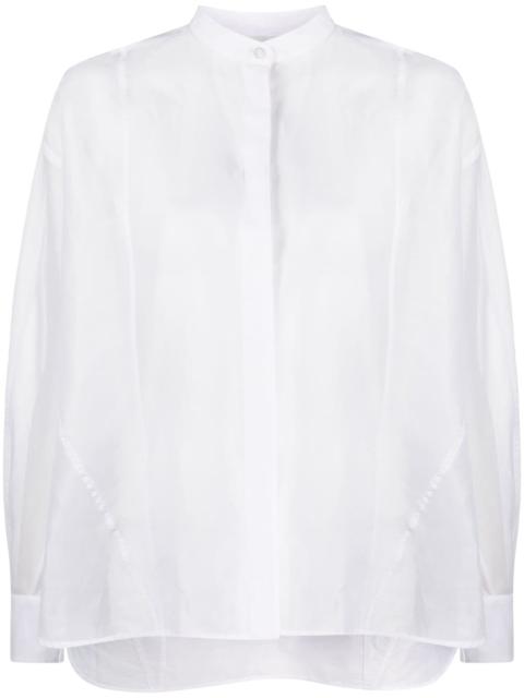 long-sleeve cotton shirt