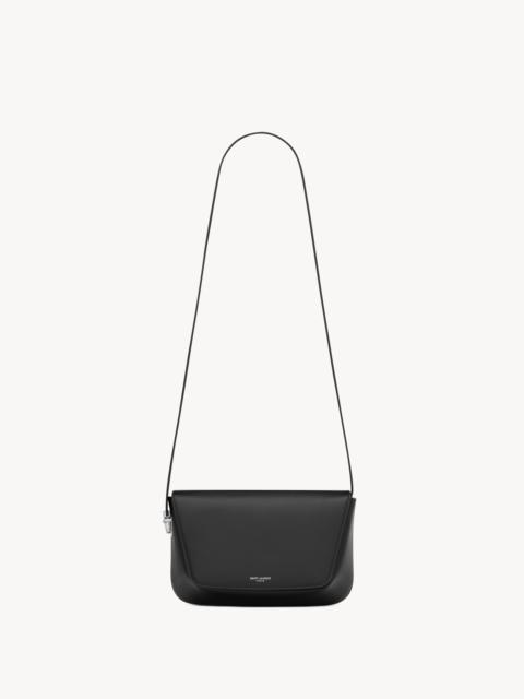 SAINT LAURENT SMALL CROSSBODY BAG IN SMOOTH LEATHER