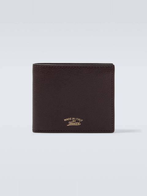 Lira leather bifold wallet