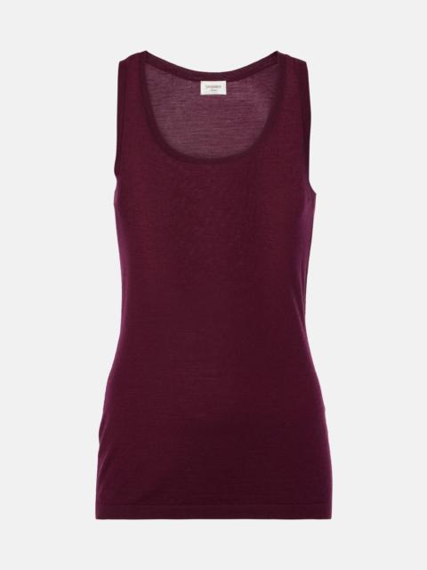 Wool tank top