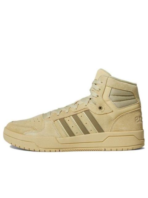 adidas neo Entrap Mid-Top Casual Skate Shoes Yellow Unisex GX4700