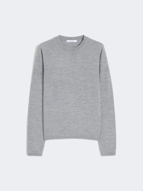 Cashmere yarn sweater - LIGHT GREY