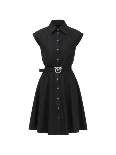 buttoned-up dress