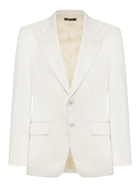 SHELTON BLAZER IN SILK GABARDINE