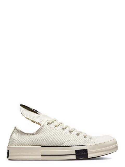 Converse x Rick Owens – DRKSTAR Chuck 70 Ox Lily White/Egret/Black