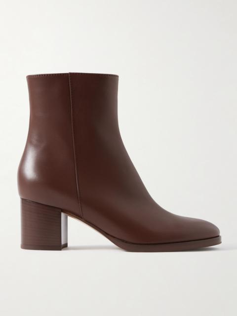 Vitello Glove 55 Leather Ankle Boots