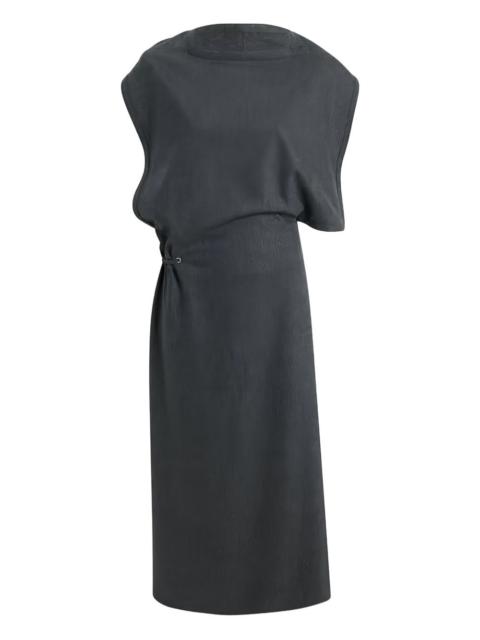 Iris draped dress