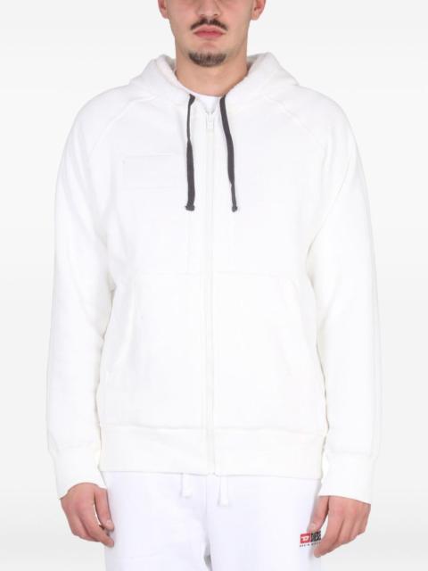 zip-up hoodie