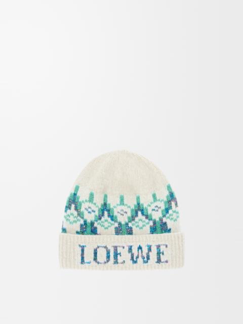 Beanie in wool blend