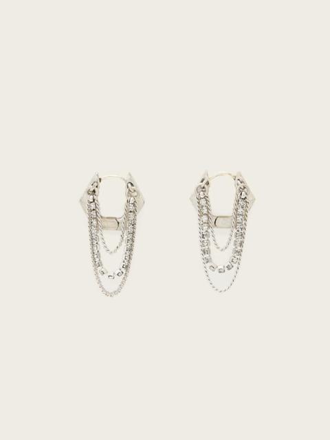 RUBI CHAIN EARRINGS