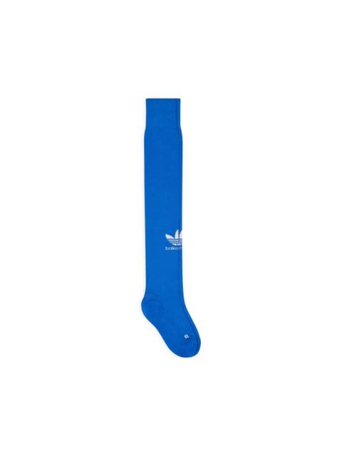 Women's Balenciaga / Adidas Soccer Socks in Blue
