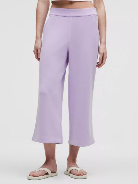 Softstreme High-Rise Wide-Leg Cropped Pant