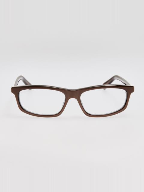 Cuadro Optical in Metallic Brown