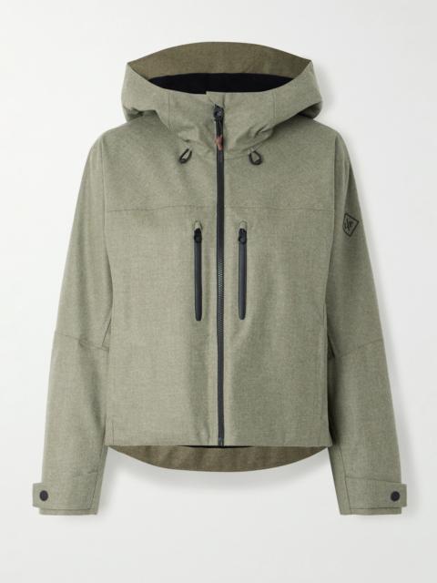 Abelboden Wool And Cashmere-blend Hooded Jacket