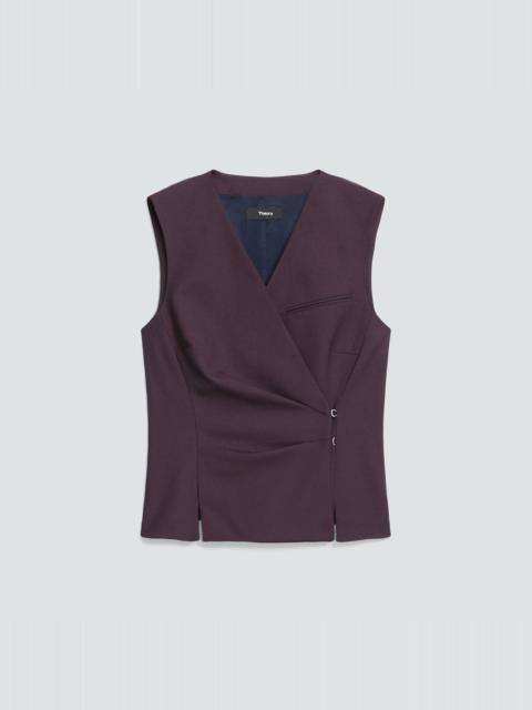 Wrap Vest in Good Wool
