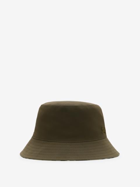 Reversible Gabardine Bucket Hat