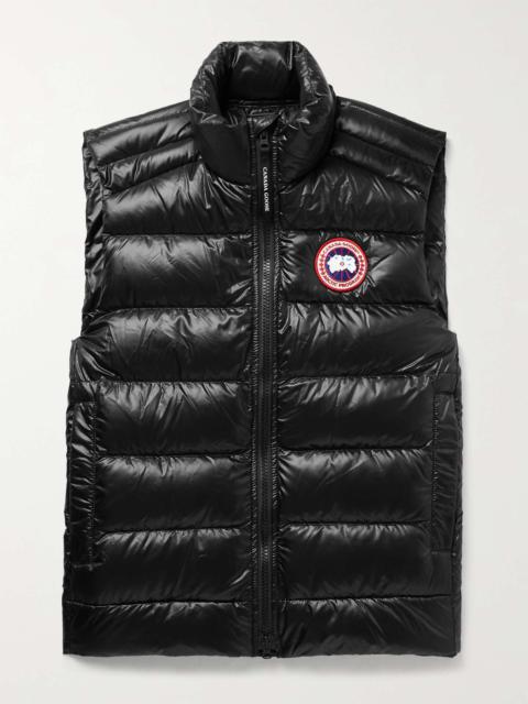 Crofton Slim-Fit Quilted Recycled Nylon-Ripstop Down Gilet