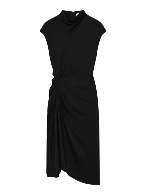 Alma Satin Midi Dress