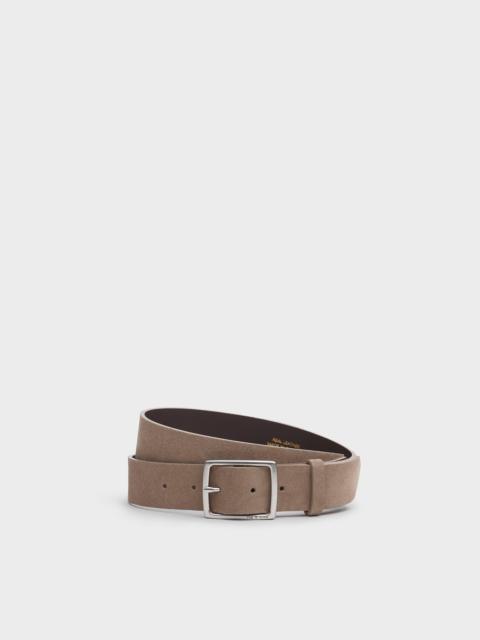 Rugged Italian Suede Belt