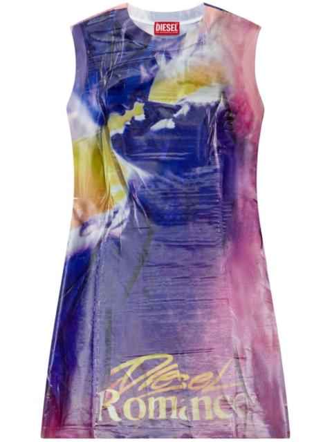 D-Belle printed minidress