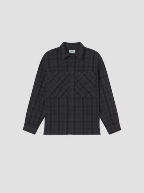 BRENNAN SHIRT IN UMBRA CHECK/MIRAGE
