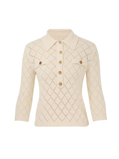 MATCHMAKER POINTELLE POLO TOP