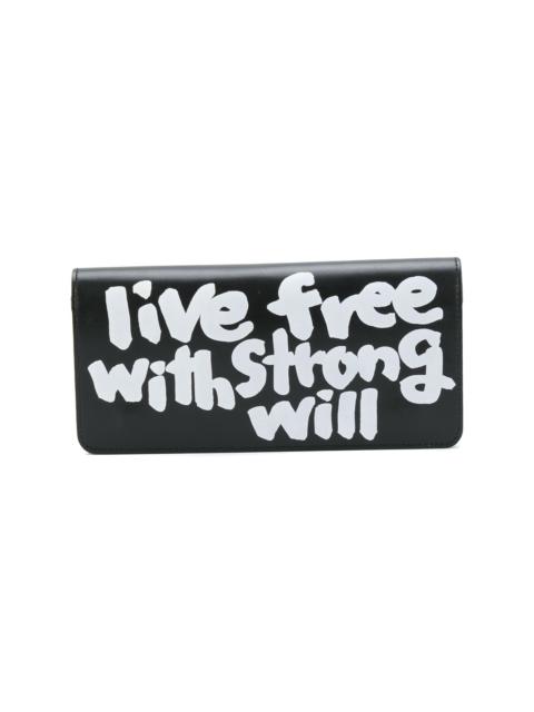 Live Free With Strong Will wallet