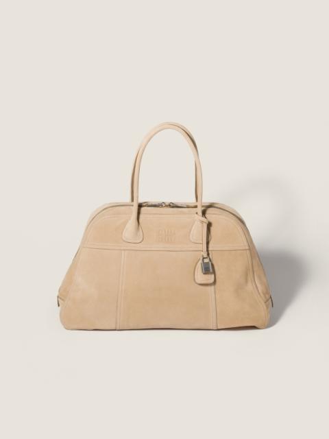 Suede bag
