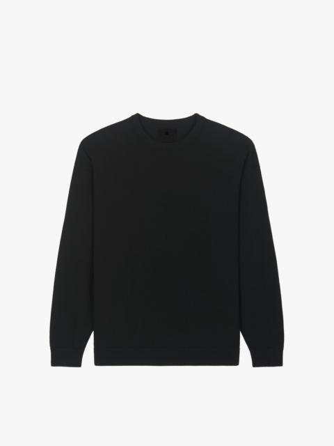 SWEATER IN WOOL WITH BANDANA PATCH